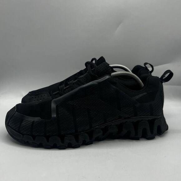 Reebok Mens ZigWild Trail 6 FX1433 Black Casual Running Shoes Sneakers Size 10 - Picture 4 of 12